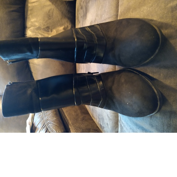 CALLISTA CALIFORNIA SHOES - BLACK STAR BOOTS - EXCELLENT CONDITION - SIZE 10 - Picture 10 of 11